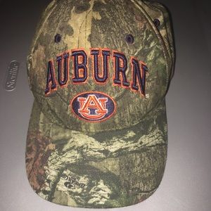 Camo Auburn university hat